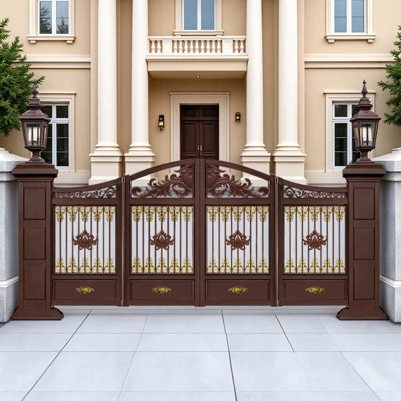 Security Meets Style: Modern Gate Designs Using MS Flat Bars