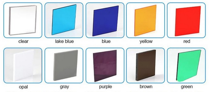 Polycarbonate roofing sheets Colors