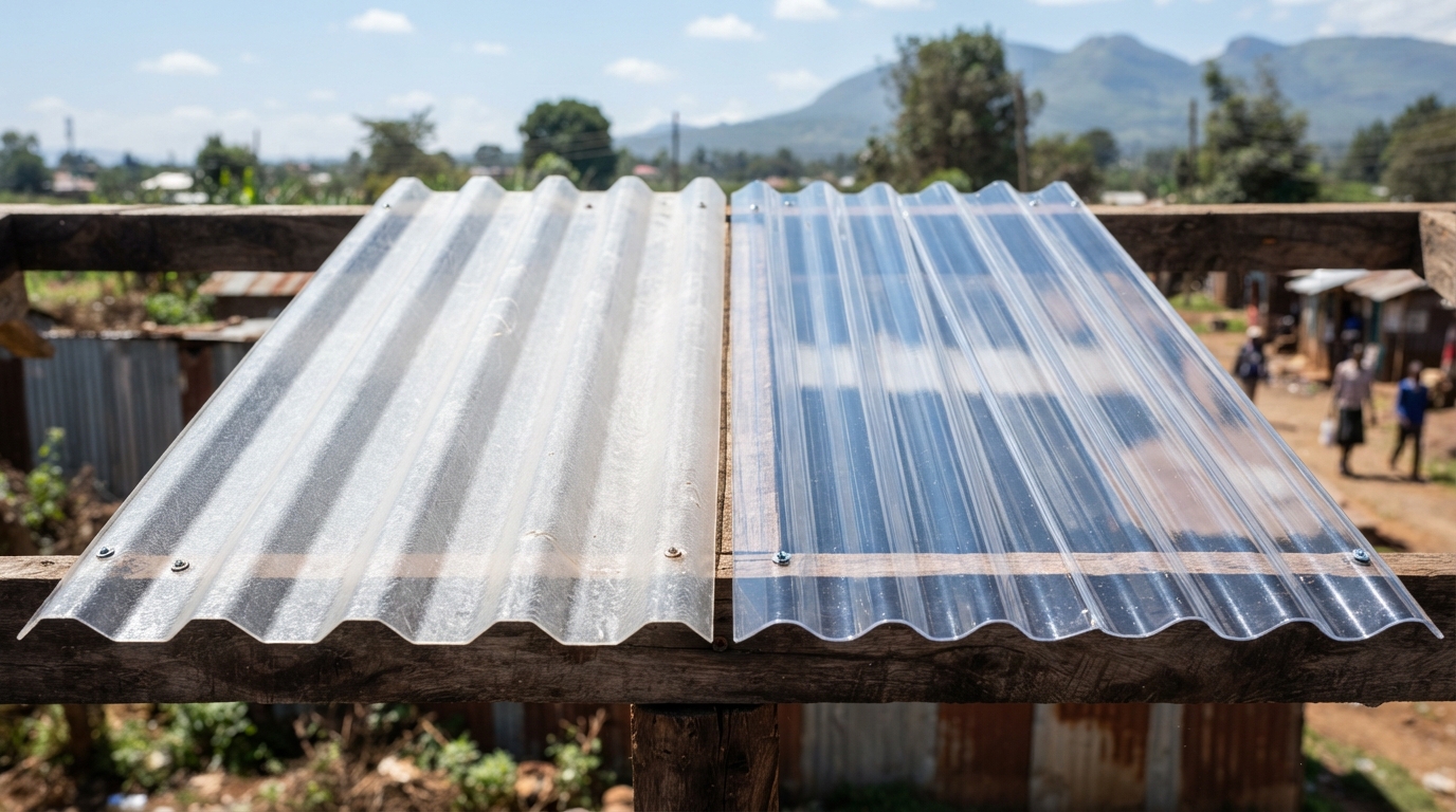 Polycarbonate vs Acrylic Sheets Kenya | BHD Comparison