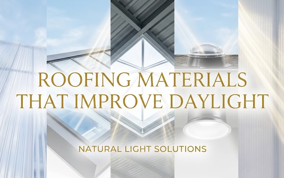 Roofing Materials That Improve Daylight in Schools and Churches
