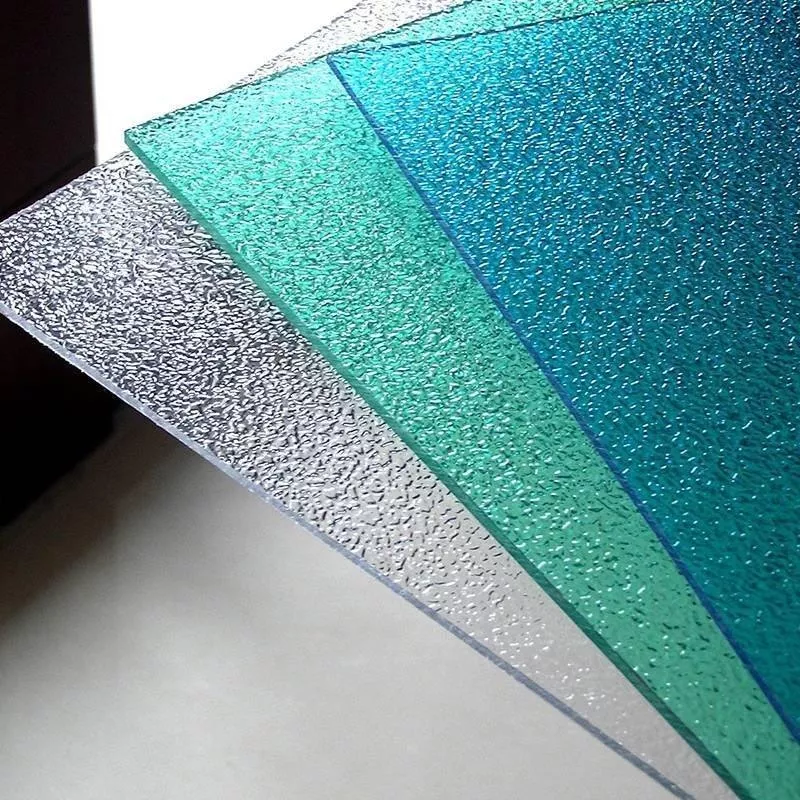Embossed Solid Polycarbonate Sheet – UV-Protected Textured Strength